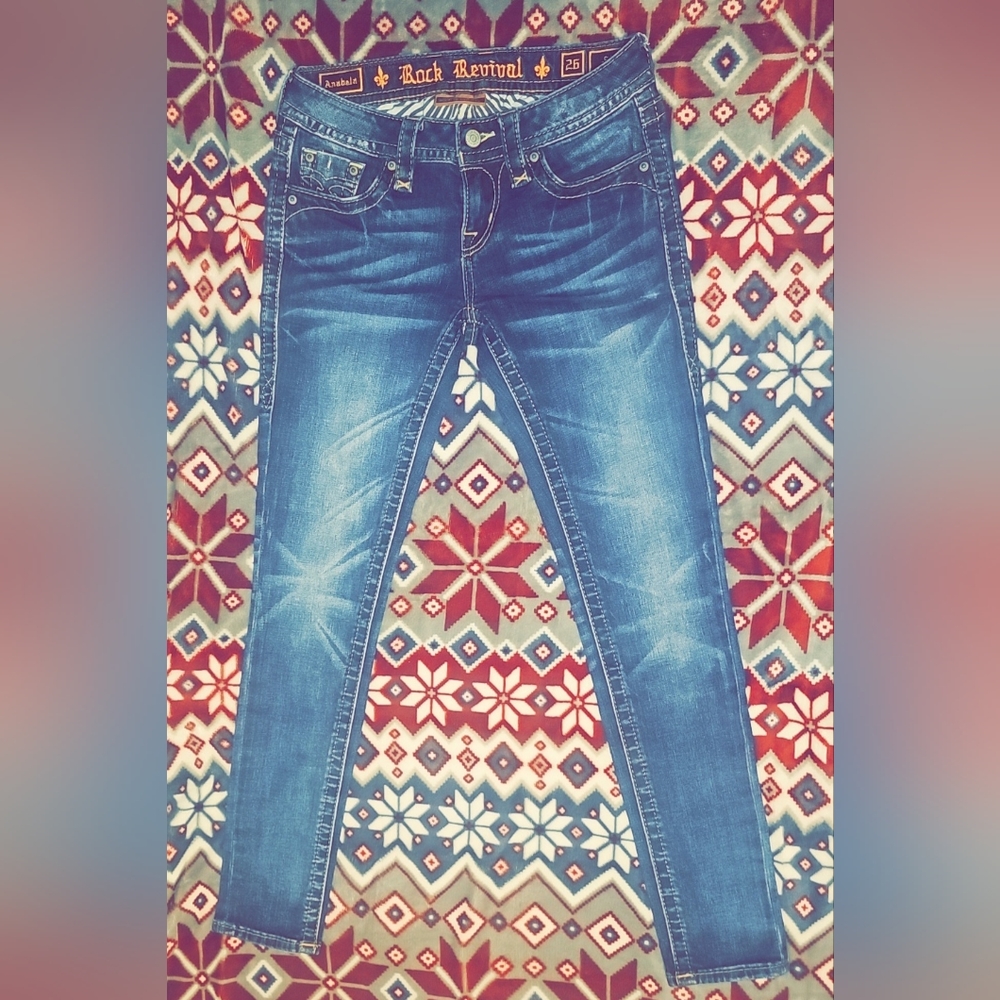 Rock Revival Jean's Size 26